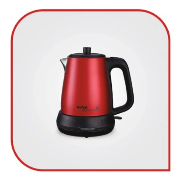 Tefal Tea Expert Kırmızı 1650 W Çelik Demlikli Çay Makinesi - Görsel 2