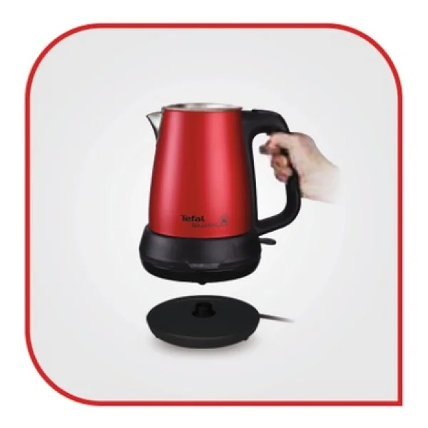 Tefal Tea Expert Kırmızı 1650 W Çelik Demlikli Çay Makinesi - Görsel 3