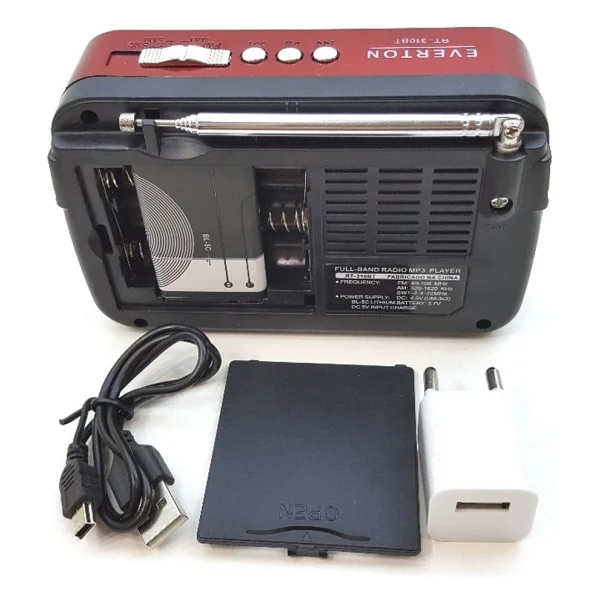 Everton Rt-310bt Bluetooth Nostaljik Radyo - Görsel 3