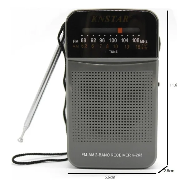 Knstar K-263 Cep Radyosu - Görsel 8