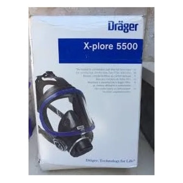 Drager X-Plore 5500 Çift Filtreli Tam Yüz Maskesi - Görsel 3