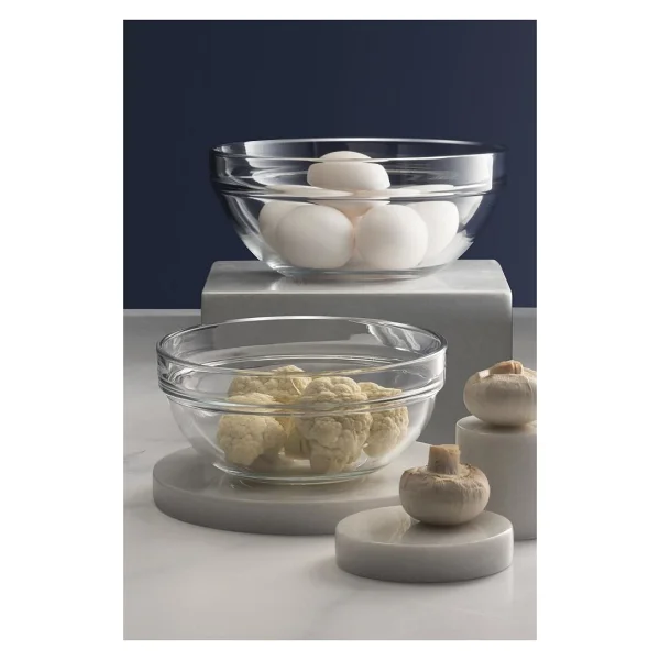 Paşabahçe Chef's 53573 Beyaz Kapaklı 1700 Ml Cam Saklama Kabı - Görsel 3