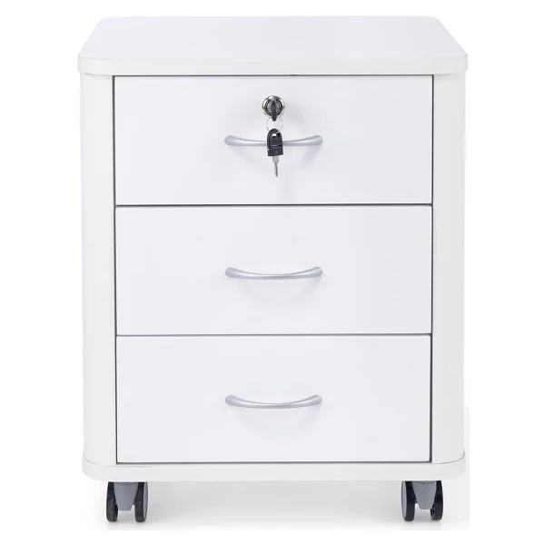 Bürosit Orbit Keson 45X45X55 cm - Beyaz - Görsel 4