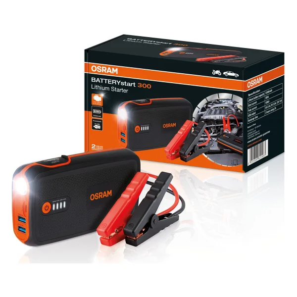 Osram Obsl300 Batterystart 300 13000 mAh Akü Takviye Cihazı - Görsel 6