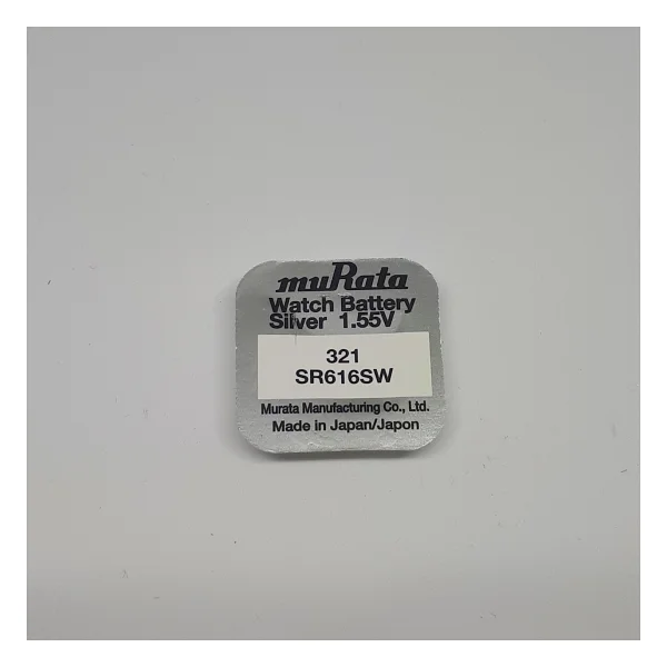 Sony Sr616sw / 321 1.55v Saat Pili - Görsel 3