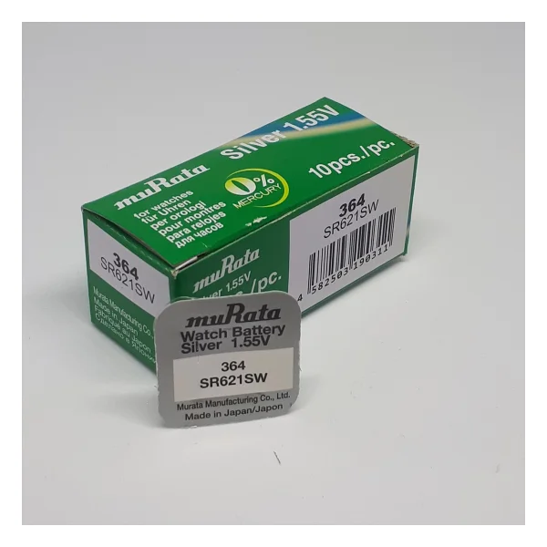 Murata 364 Sr621sw Saat Pili 10'lu - Görsel 5