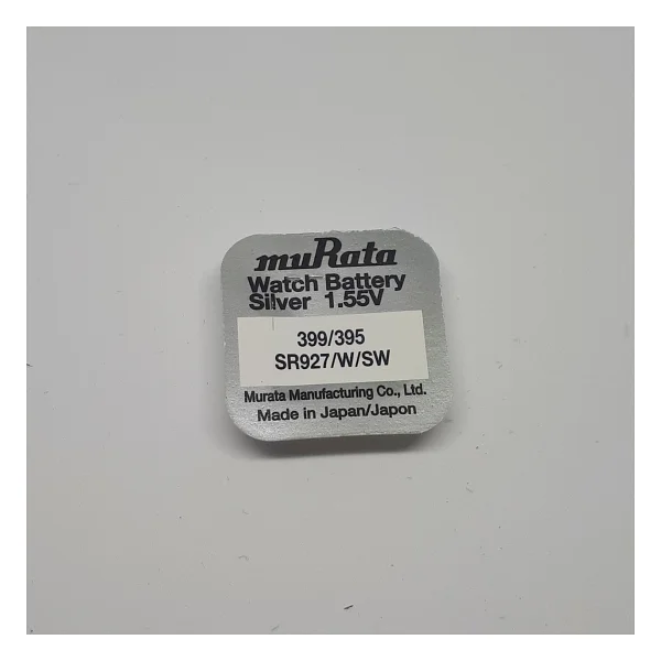 Murata 399/395 Sr927sw 1.55 V Saat Pili - Görsel 2