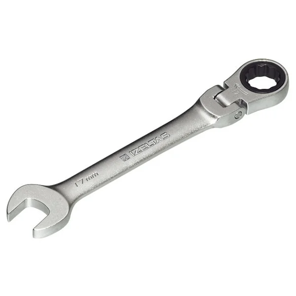 İzeltaş 0345 16 Mm Mafsallı Kombine Cırcır Anahtar - Görsel 5