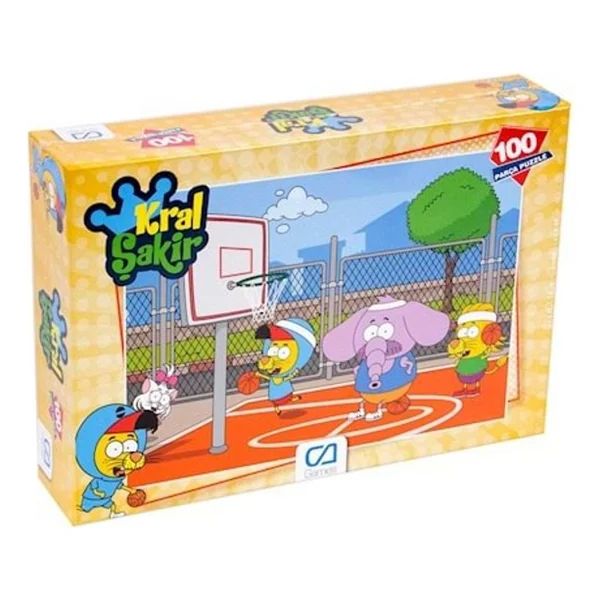 Ca Games Kral Şakir Puzzle 100 Parça Ca-5068 - Görsel 2