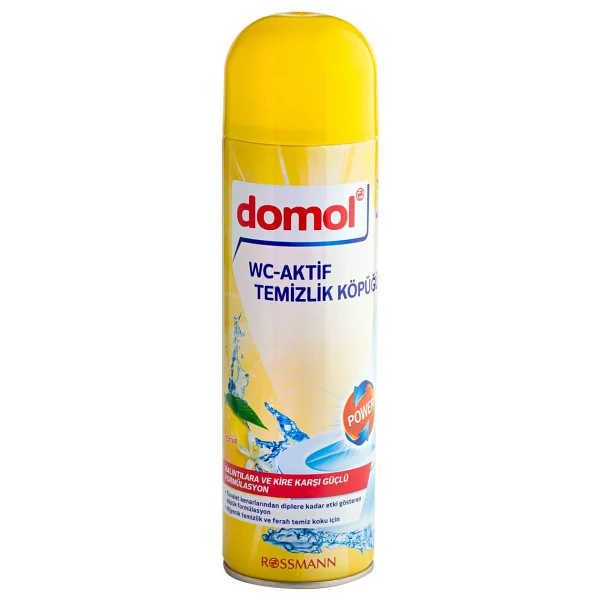 Domol Limon Özlü 500 Ml Tuvalet Temizleyici Köpük - Görsel 5