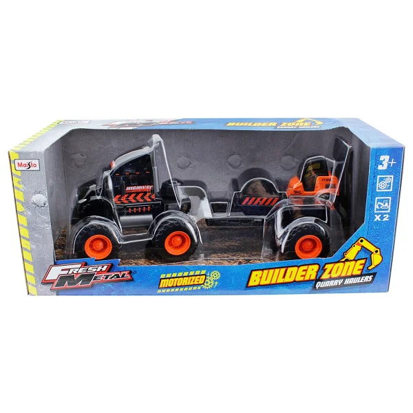 Maisto Builder Zone Taşıyıcı Tır Seti - Görsel 2
