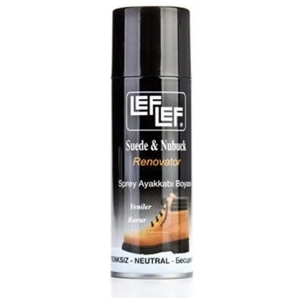 Nuri Leflef Special Süet Nubuk Taba Ayakkabı Bakım Sprey Boyası 200 Ml - Görsel 6
