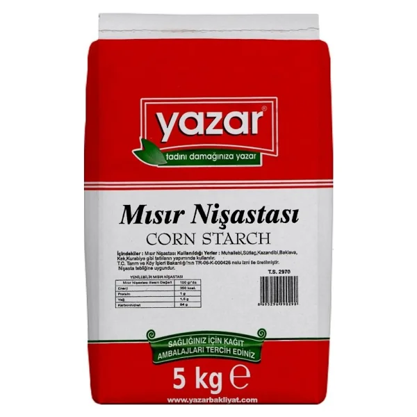 Yazar 5 Kg Mısır Nişastası - Görsel 2