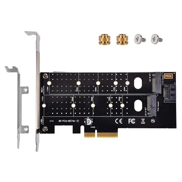 Keepro Pcı E 3.0 X4 To M2 Ngff -Nvme SSD Kart Adaptörü - Görsel 2
