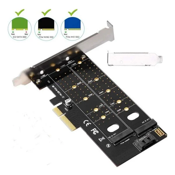 Keepro Pcı E 3.0 X4 To M2 Ngff -Nvme SSD Kart Adaptörü - Görsel 3
