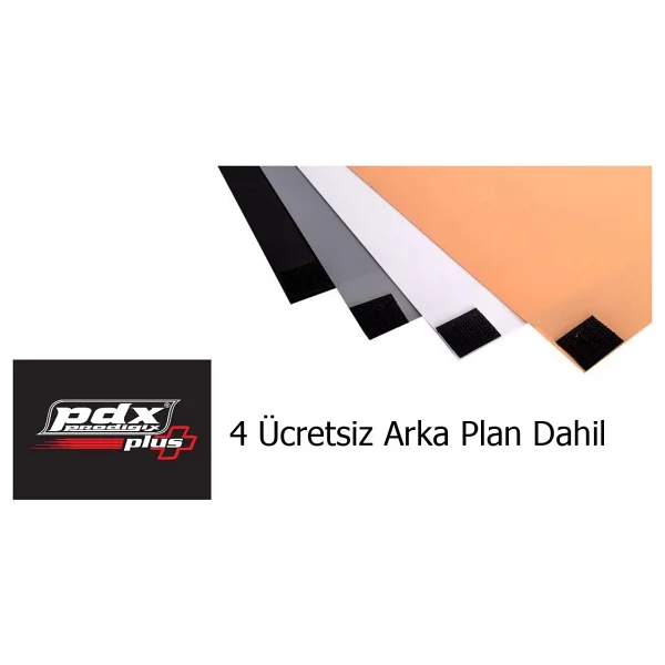Pdx 60x60 cm LED Işıklı Ürün Çekim Çadırı - Görsel 3