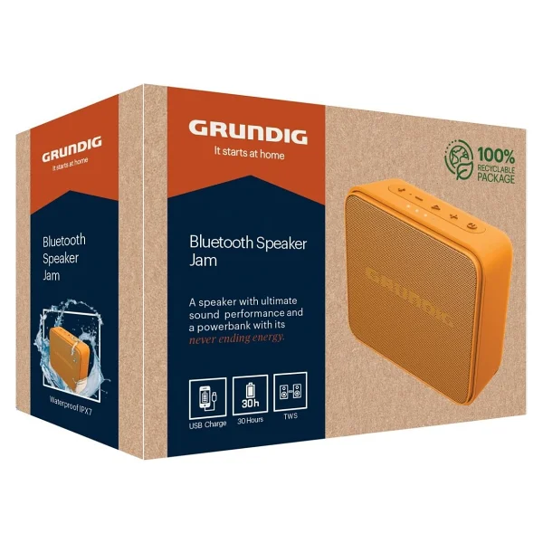Grundig Jam Turuncu Bluetooth Hoparlör - Görsel 5