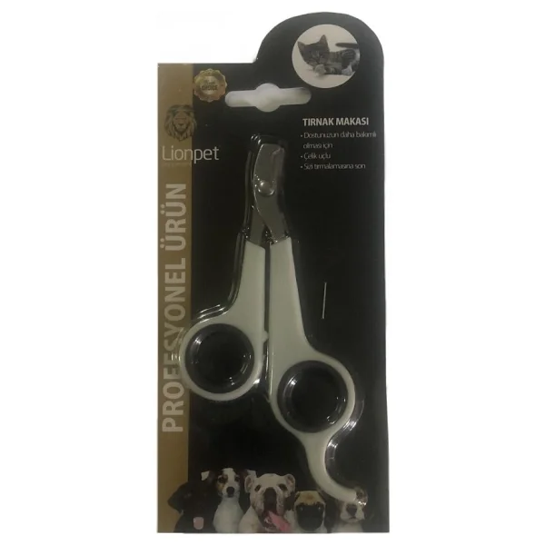 Lion Pet Kedi Tırnak Makası Çelik Uçlu - Görsel 2