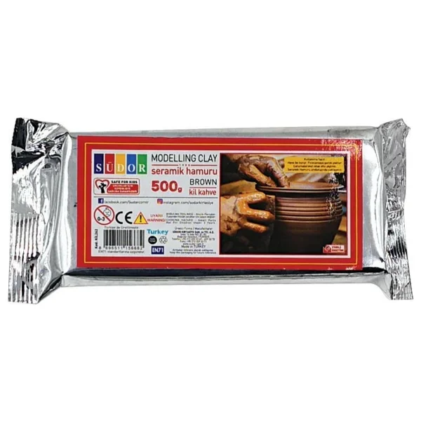 Südor 500 Gr Kahverengi Seramik Hamuru - Görsel 4