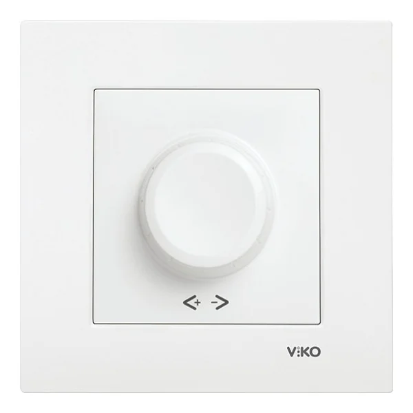 Viko Karre Sıva Üstü Dimmer 600 Rl Çerçeveli Beyaz Anahtar Priz - Görsel 2