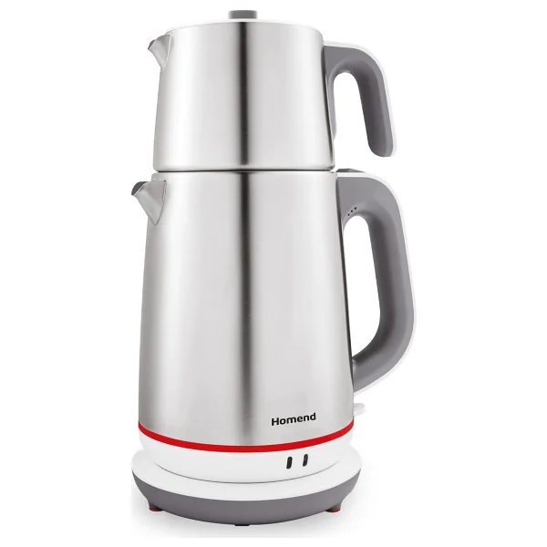 Homend Royaltea 1710h Inox Beyaz 1800 W Çay Makinesi - Görsel 4
