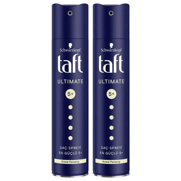 Taft Ultimate En Güçlü 5+ 250 ml 2 Adet Saç Spreyi - Görsel 4