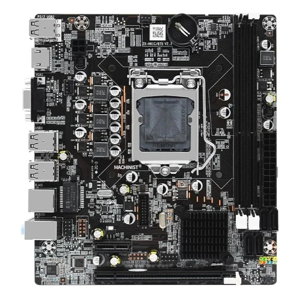 Asboard H61 İntel 1600mhz DDR3 USB 3.0 1155pin Matx Anakart - Görsel 8