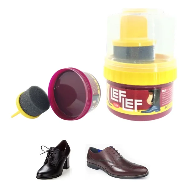 Nuri Leflef Taba Pratik Cilalı Krem Ayakkabı Bakım Boyası 50 Ml - Görsel 8
