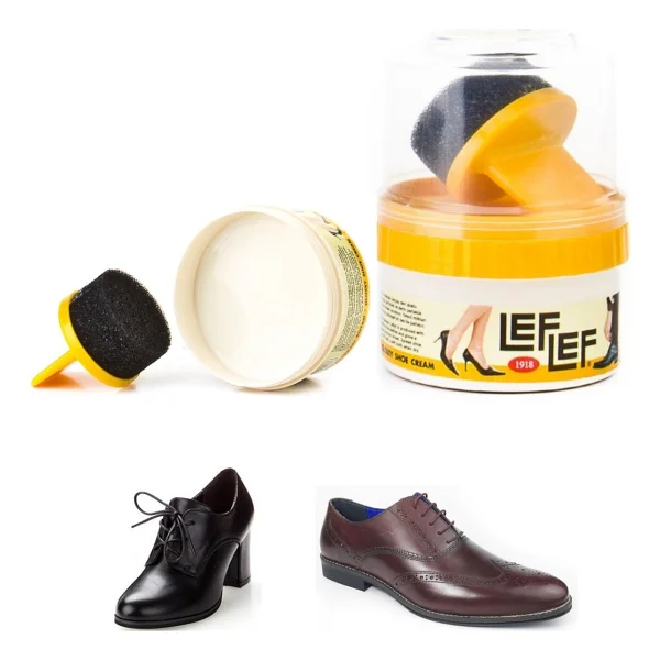 Nuri Leflef Taba Pratik Cilalı Krem Ayakkabı Bakım Boyası 50 Ml - Görsel 6