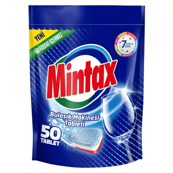 Mintax Bulaşık Makinesi Tableti 50'li - Görsel 2
