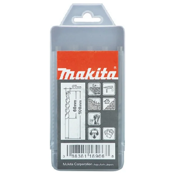 Makita D-20719 5 Parça Beton Matkap Uç Seti - Görsel 2