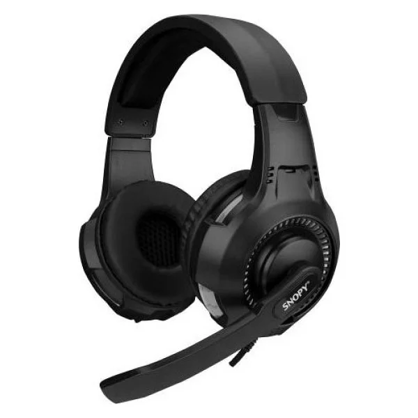Snopy Gametime Sn-8800 Siyah RGB USB Kablolu Kulak Üstü Oyuncu Kulaklığı - Görsel 6