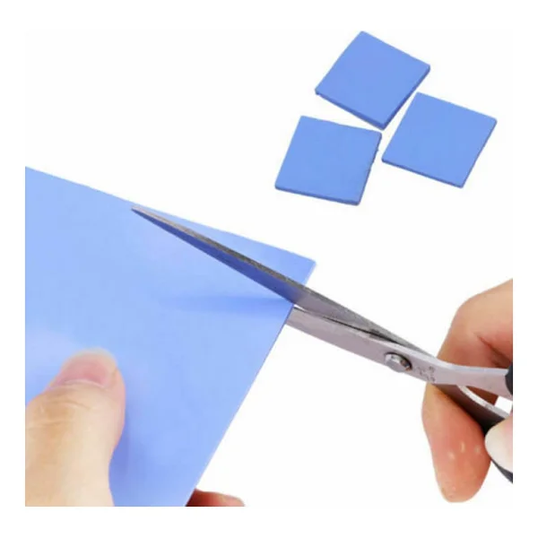 Wozlo 0.5mmx100x100mm Chipset Soğutucu Termal Pad Ped - Mavi - Görsel 2