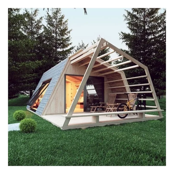 Egawood Some Ahşap Bungalow Ev - Görsel 4
