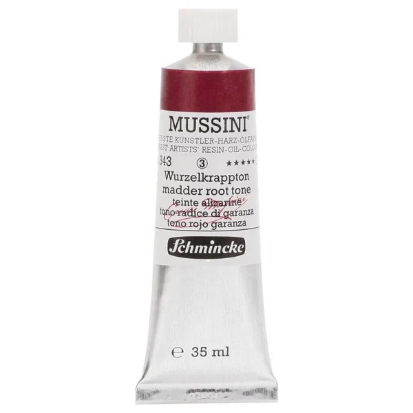 Schmincke Mussini 35 Ml 364 Vermilion Red Tone Yağlı Boya - Görsel 5