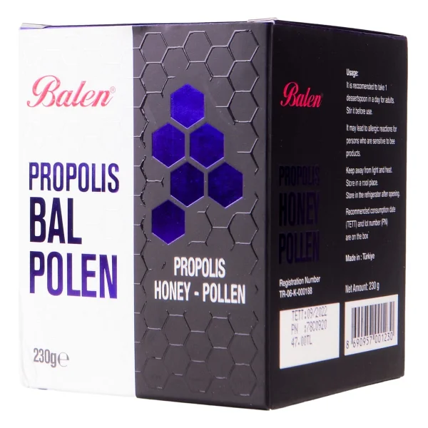 Balen Propolis Bal Polen 230 Gr - Görsel 2