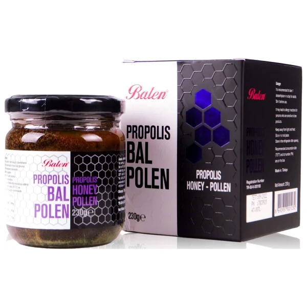 Balen Propolis Bal Polen 230 Gr - Görsel 3