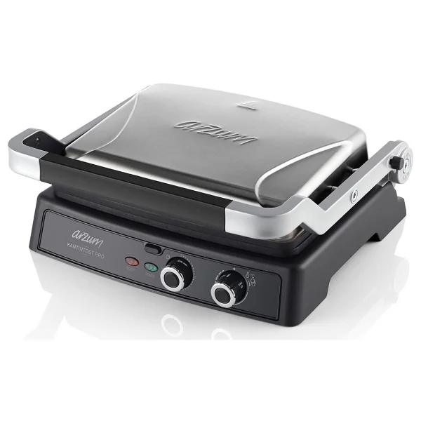 Arzum Ar2044-Inx Kantintost Pro 2000 W Izgara Ve Tost Makinesi Inox - Görsel 7