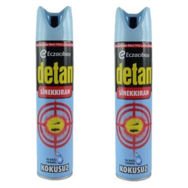 Detan Kokusuz Sinekkıran 275 ml 2'li - Görsel 2