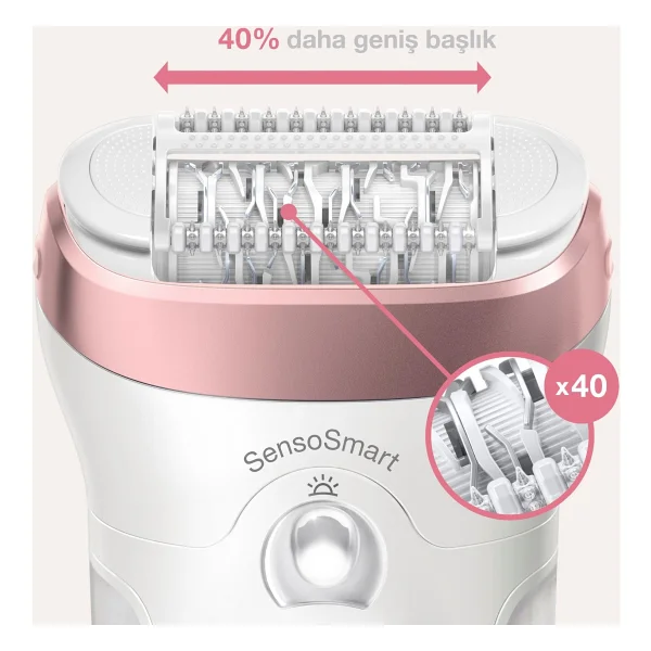 Braun Silk Epil 9 9720 Islak Kuru Epilatör - Görsel 3