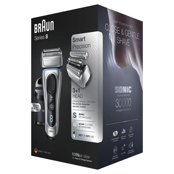 Braun Series 8 8390cc Islak Kuru Tıraş Makinesi - Görsel 7