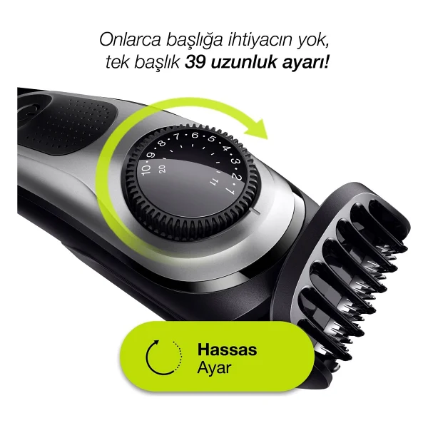 Braun Bt5265 + Gillette Fusion5 Proglide Saç Ve Sakal Şekillendirici - Görsel 4
