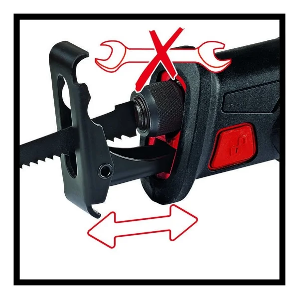 Einhell Te-Ap 18 Li Çift Akülü 4 Ah Tilki Kuyruğu Testere - Görsel 2