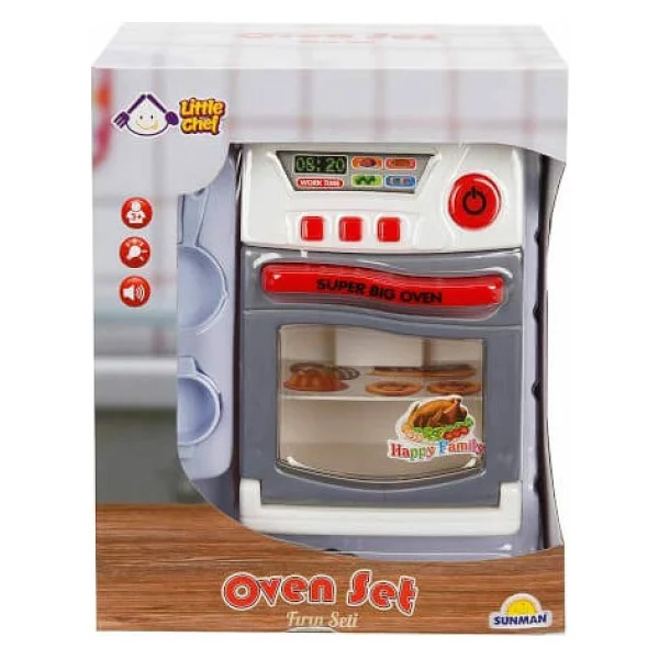 Little Chef Sesli Ve Işıklı Mini Fırın 2733 - Görsel 2