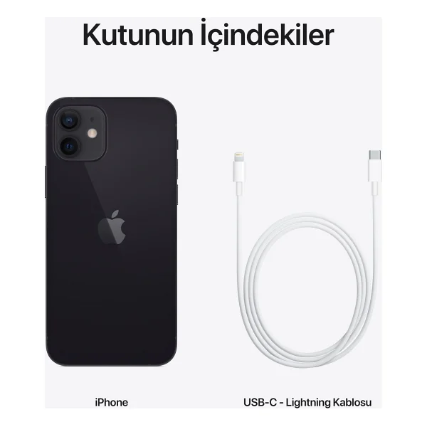 iPhone 12 64 GB Siyah - Görsel 8