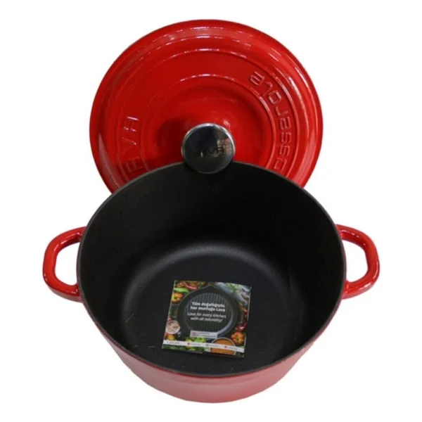 Lava New Heritage Yuvarlak 22 Cm Döküm Tencere - Görsel 4