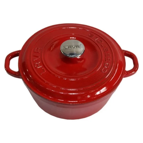 Lava New Heritage Yuvarlak 22 Cm Döküm Tencere - Görsel 5