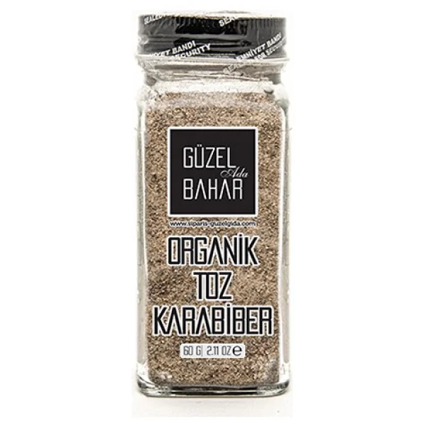 Güzel Ada Organik Toz Karabiber 60 Gr - Görsel 3