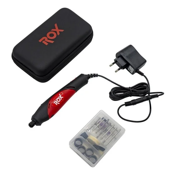 Rox 0093 25 Parça Aksesuarlı Mini Hobi Gravür Makinesi - Görsel 2