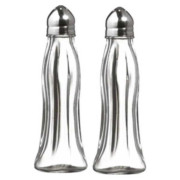 Paşabahçe 35 Ml Metal Başlıklı Cam Tuzluk - Biberlik - 12 Cm -80030 - Görsel 2